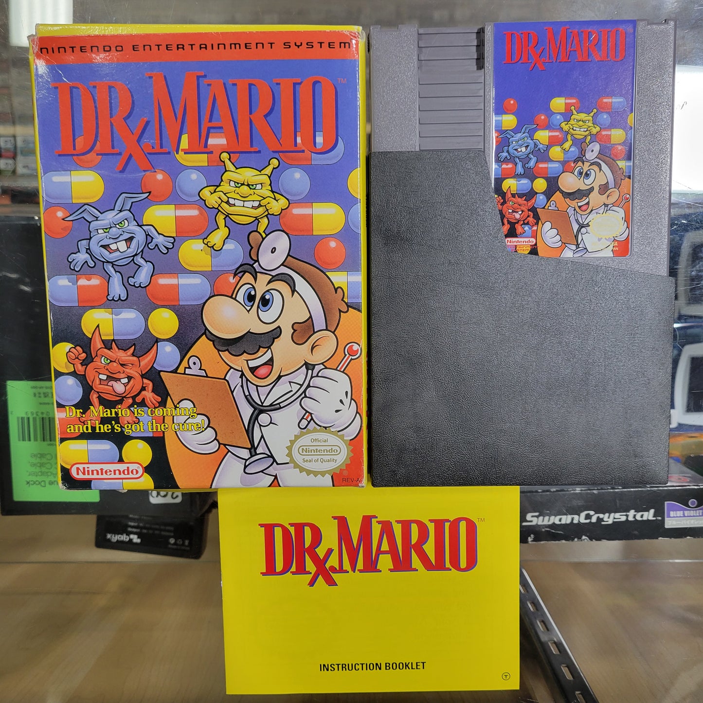 Dr Mario NES Nintendo Entertainment System