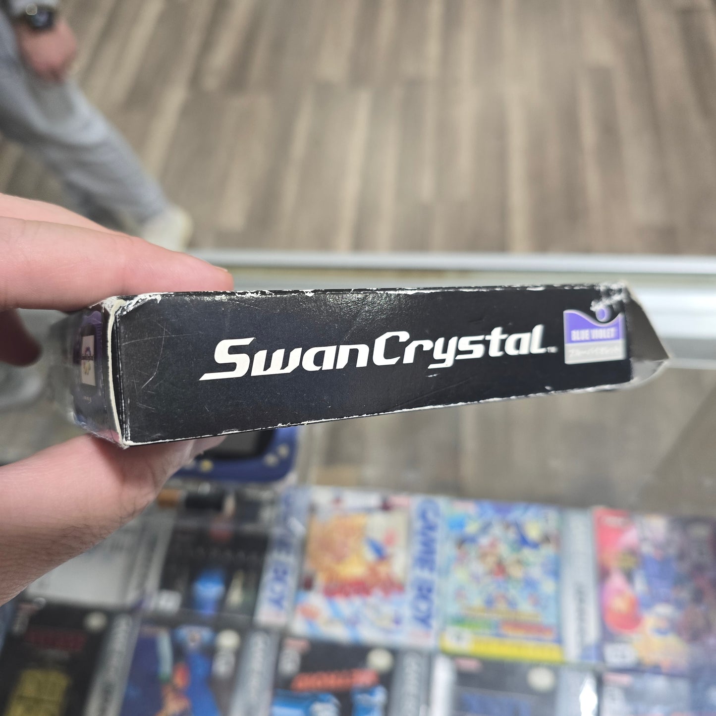 Wonderswan Crystal With BoxHandheld System