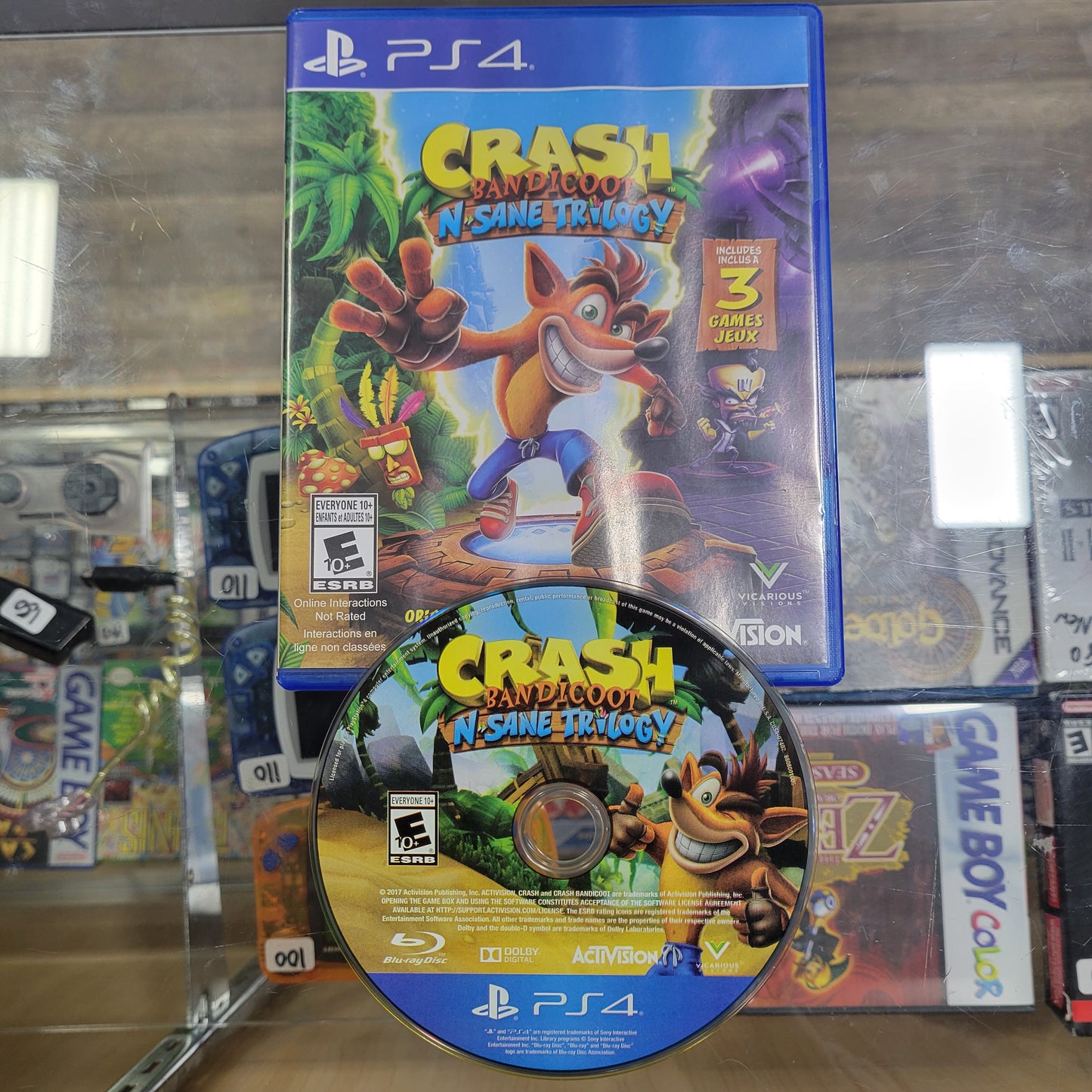 Crash Bandicoot Nsane Trilogy Playstation 4