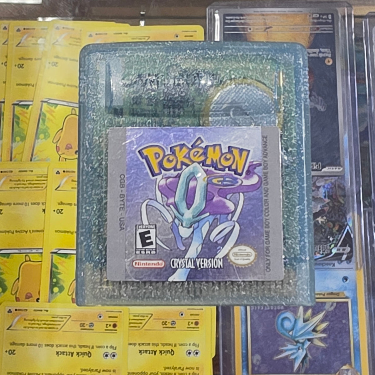 Pokémon Crystal (Authentic) (Saves) Nintendo Gameboy Color