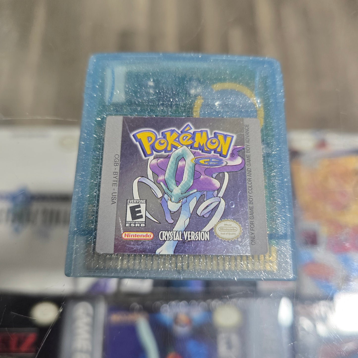 Pokémon Crystal (Authentic) (Saves) Nintendo Gameboy Color (Great Label)