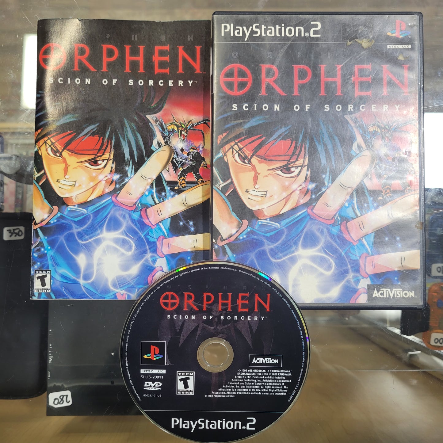 Orphen Scion Of Sorcery Playstation 2
