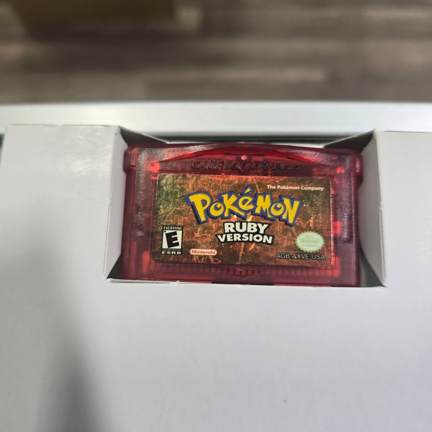 Pokémon Ruby (Authentic) (CIB) Nintendo Gameboy Advance (Good Condition Box)
