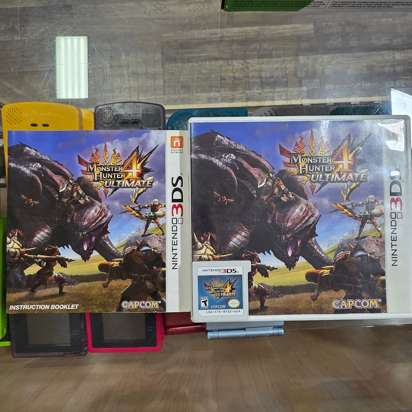Monster Hunter 4 Ultimate Nintendo 3DS