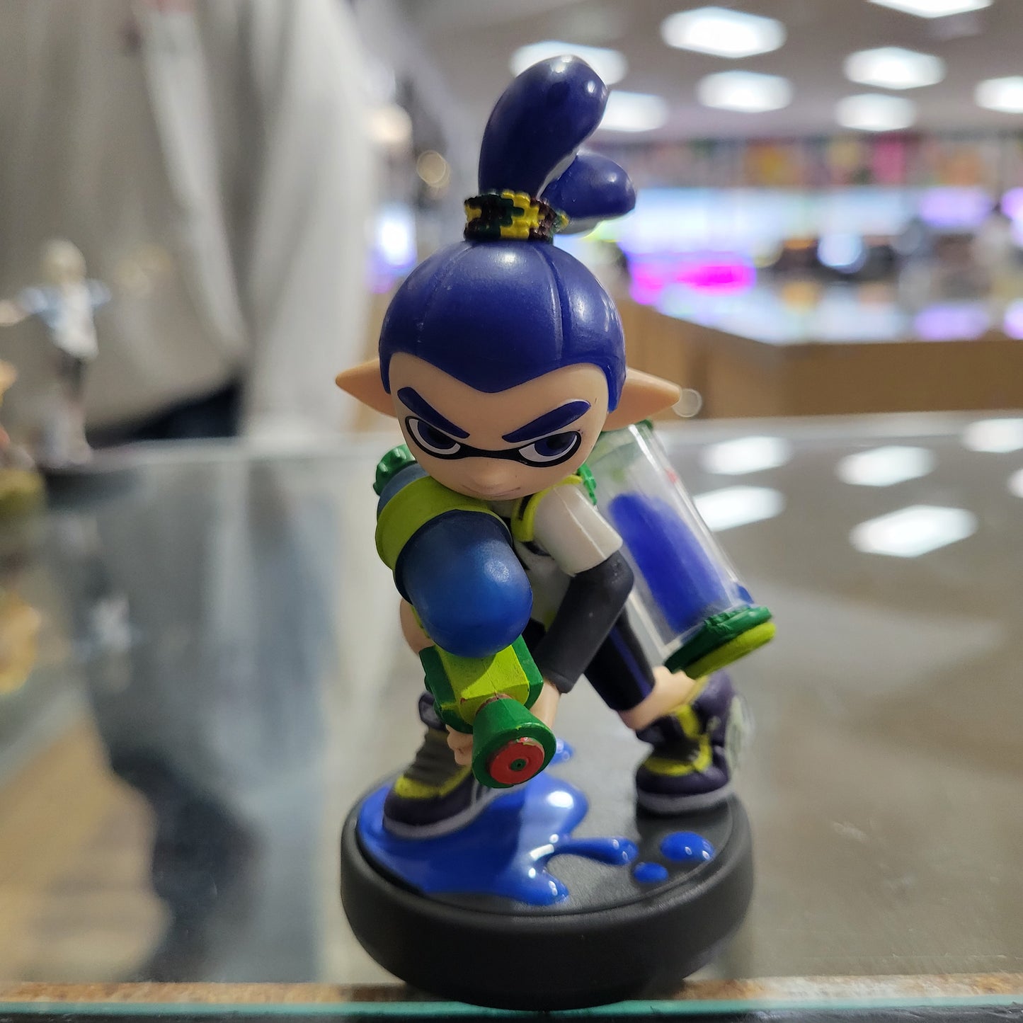 Blue Inkling Boy Splatoon Amiibo
