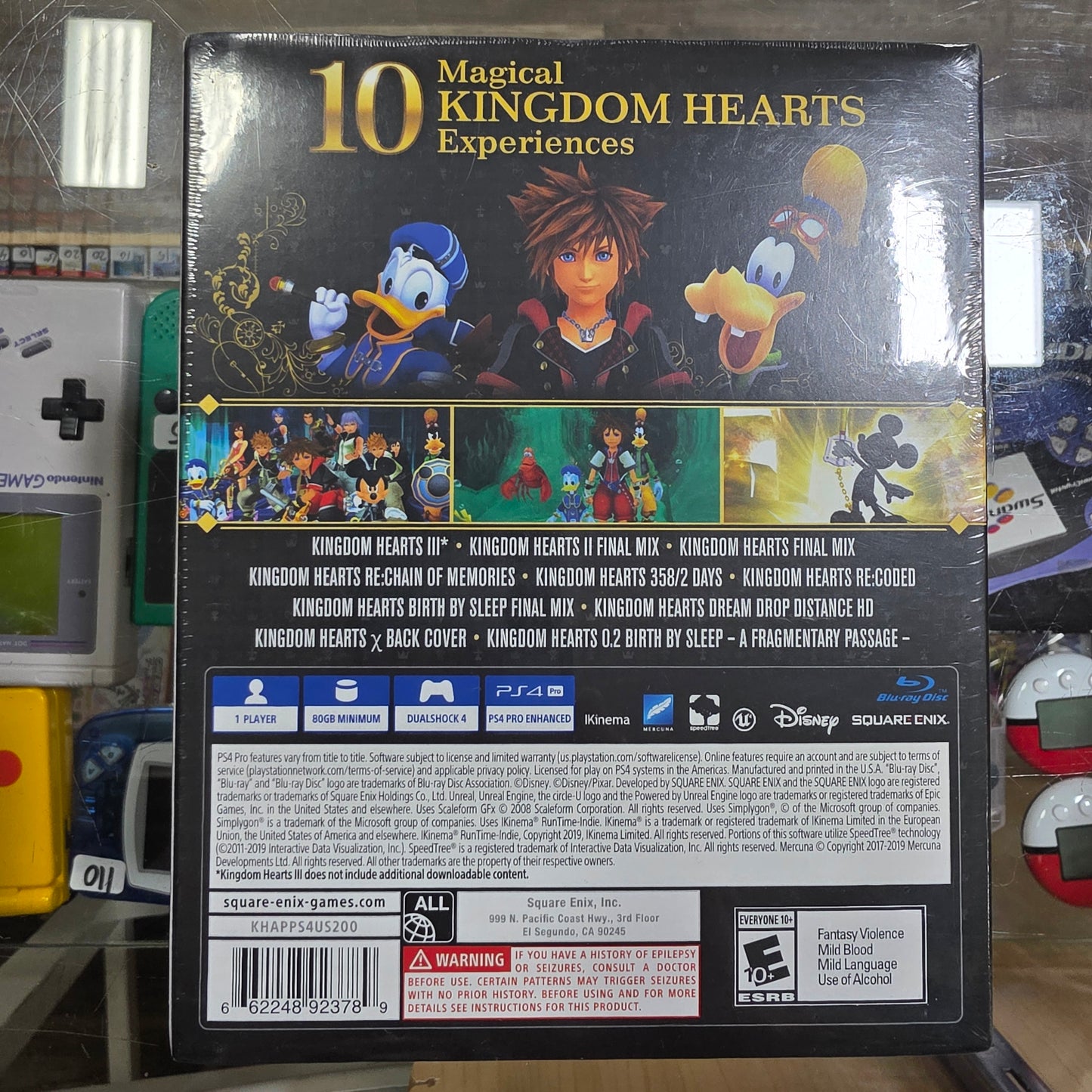 New Sealed Kingdom Hearts All In One Package Playstation 4