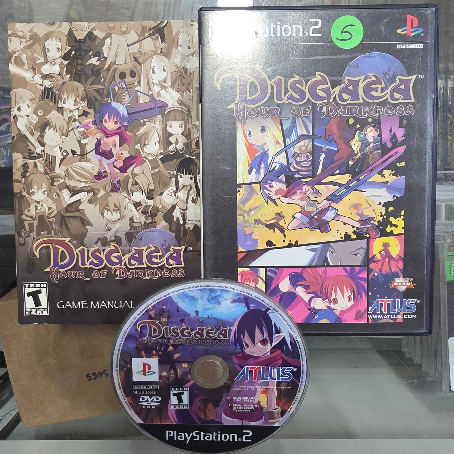 Disgaea Hour Of Darkness Playstation 2