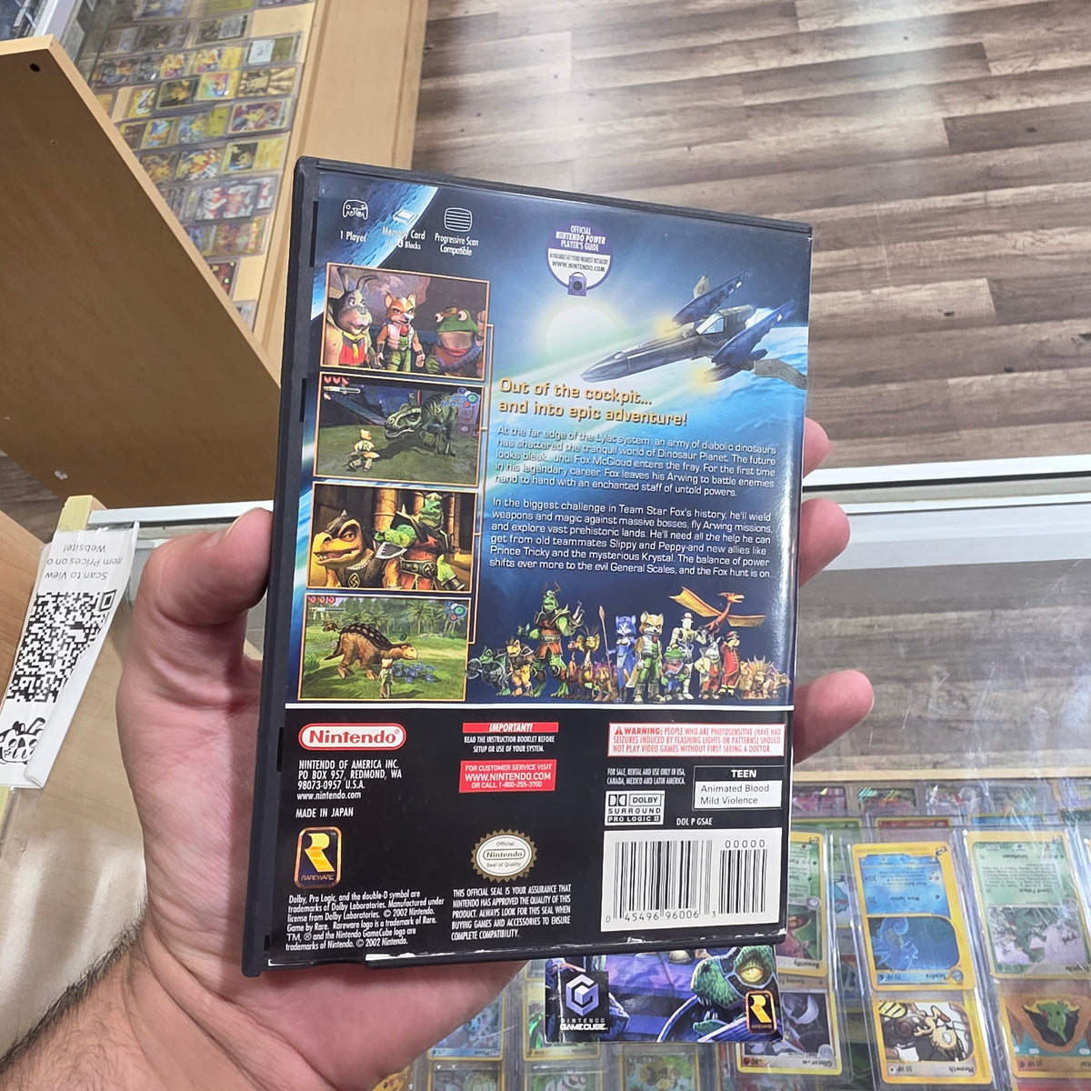 Star Fox Adventures (COVER ART and Manual ONLY) Nintendo GameCube