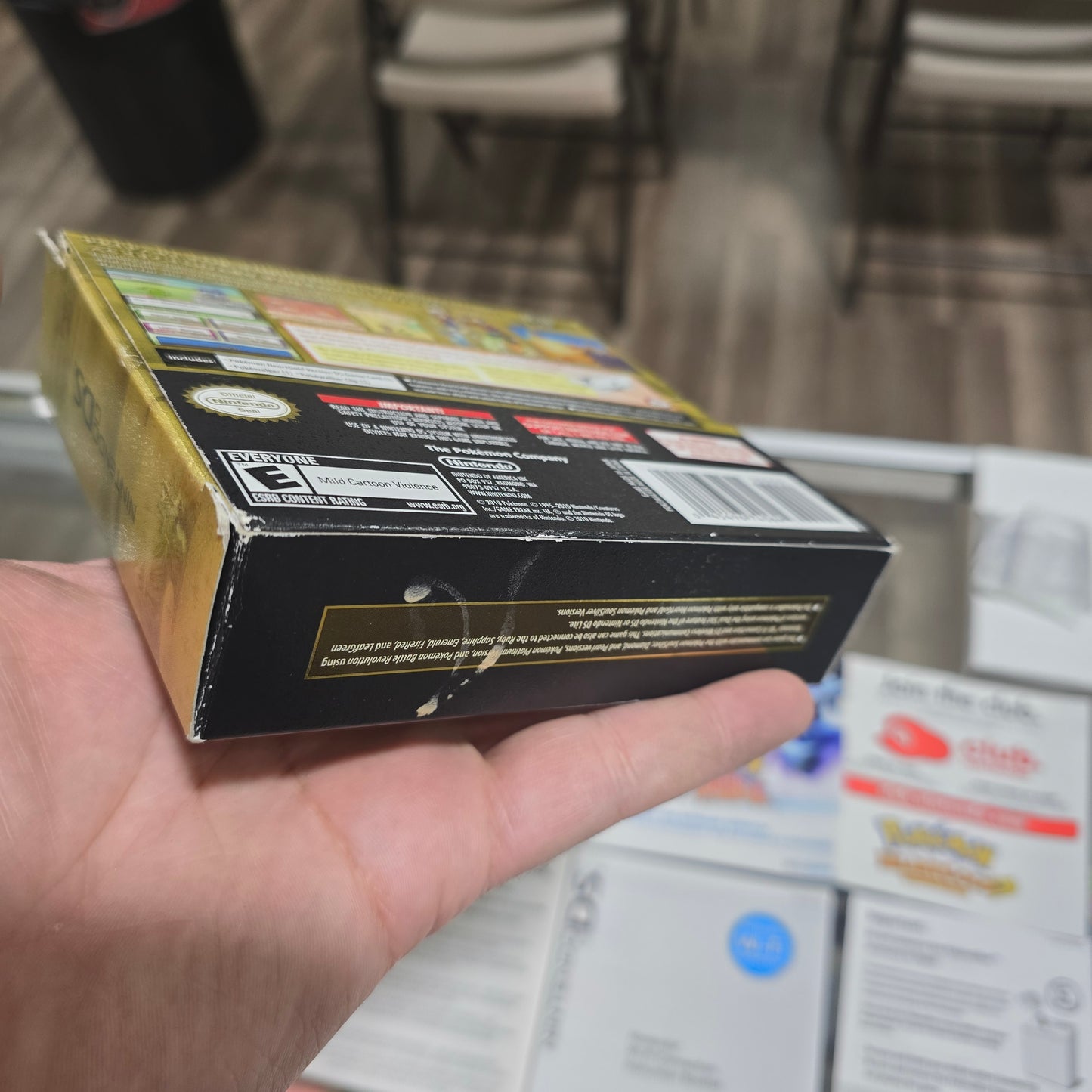 Pokémon HeartGold Box with Pokewalker CIB (Authentic) Nintendo DS