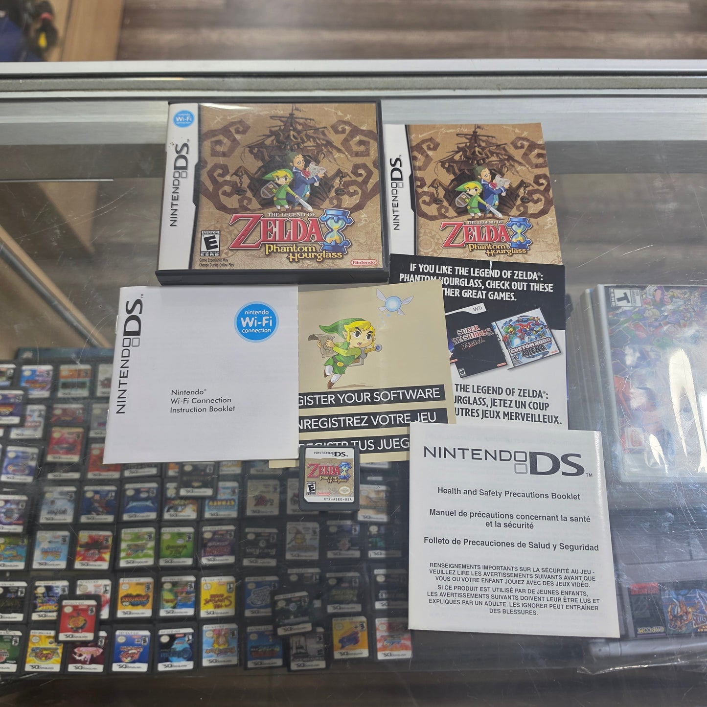 Zelda Phantom Hourglass Nintendo DS
