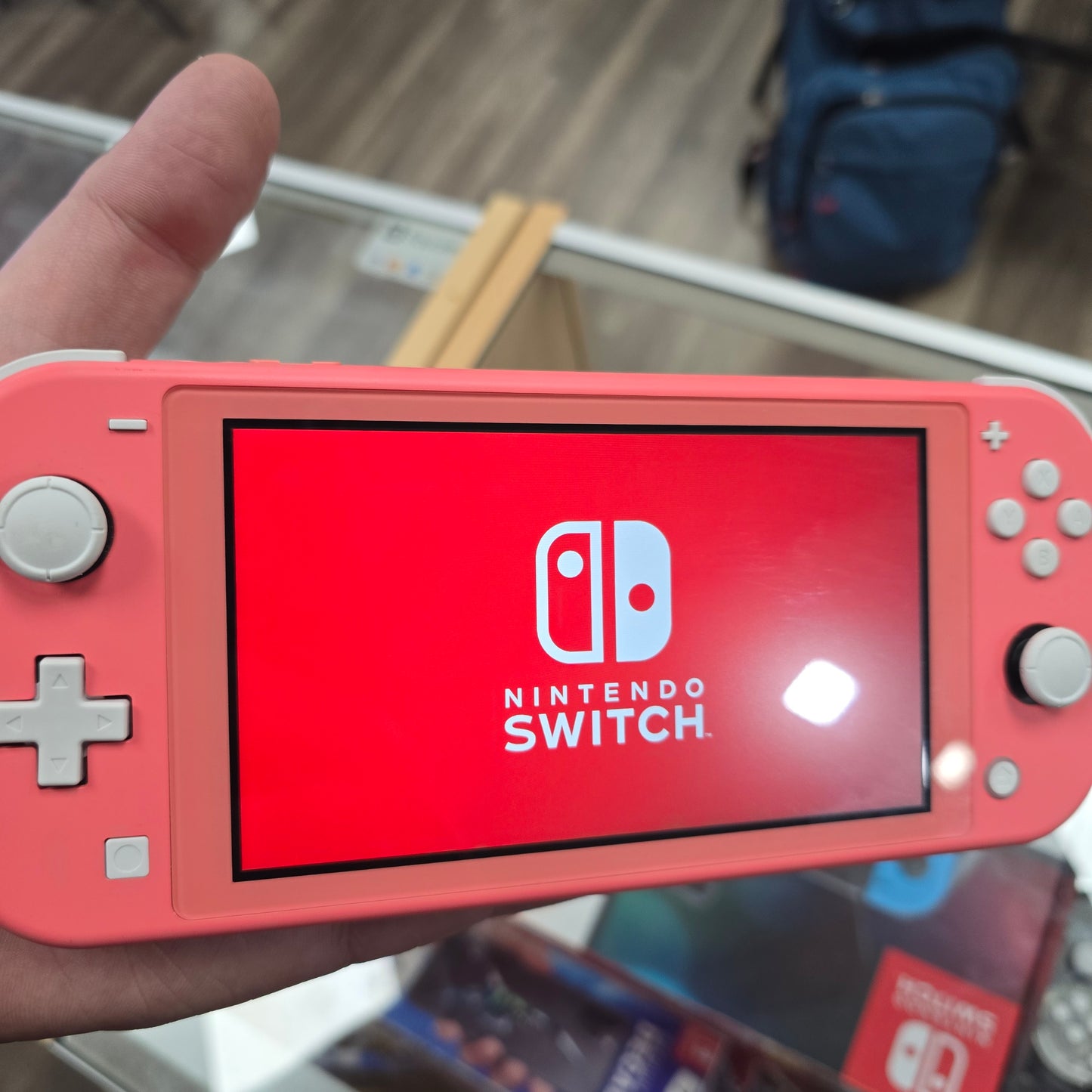 Pink Nintendo Switch Lite Handheld System (No Charger)