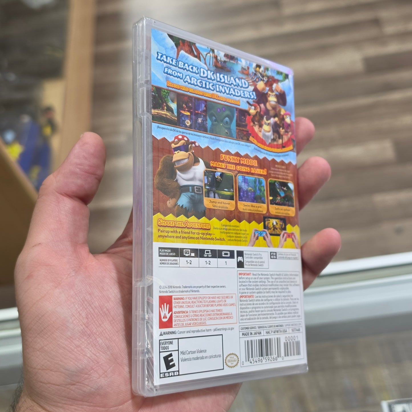 Donkey Kong Country Tropical Freeze Nintendo Switch Nintendo Switch (Sealed)