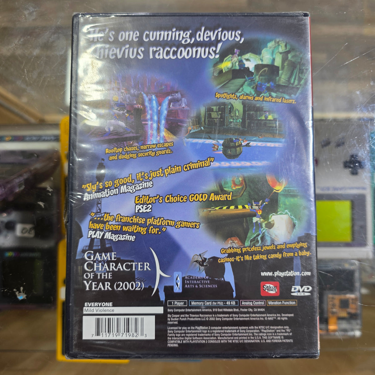 Sly Cooper and the Thievius Raccoonus Greatest Hits Playstation 2 UNOPENED