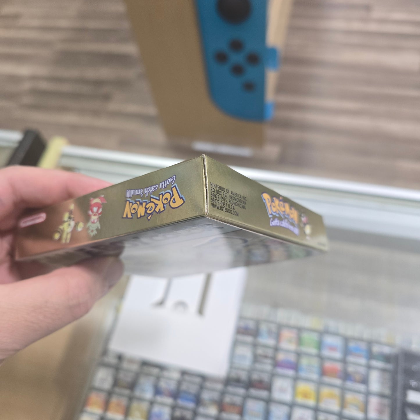 REPRODUCTION Pokémon Gold Box