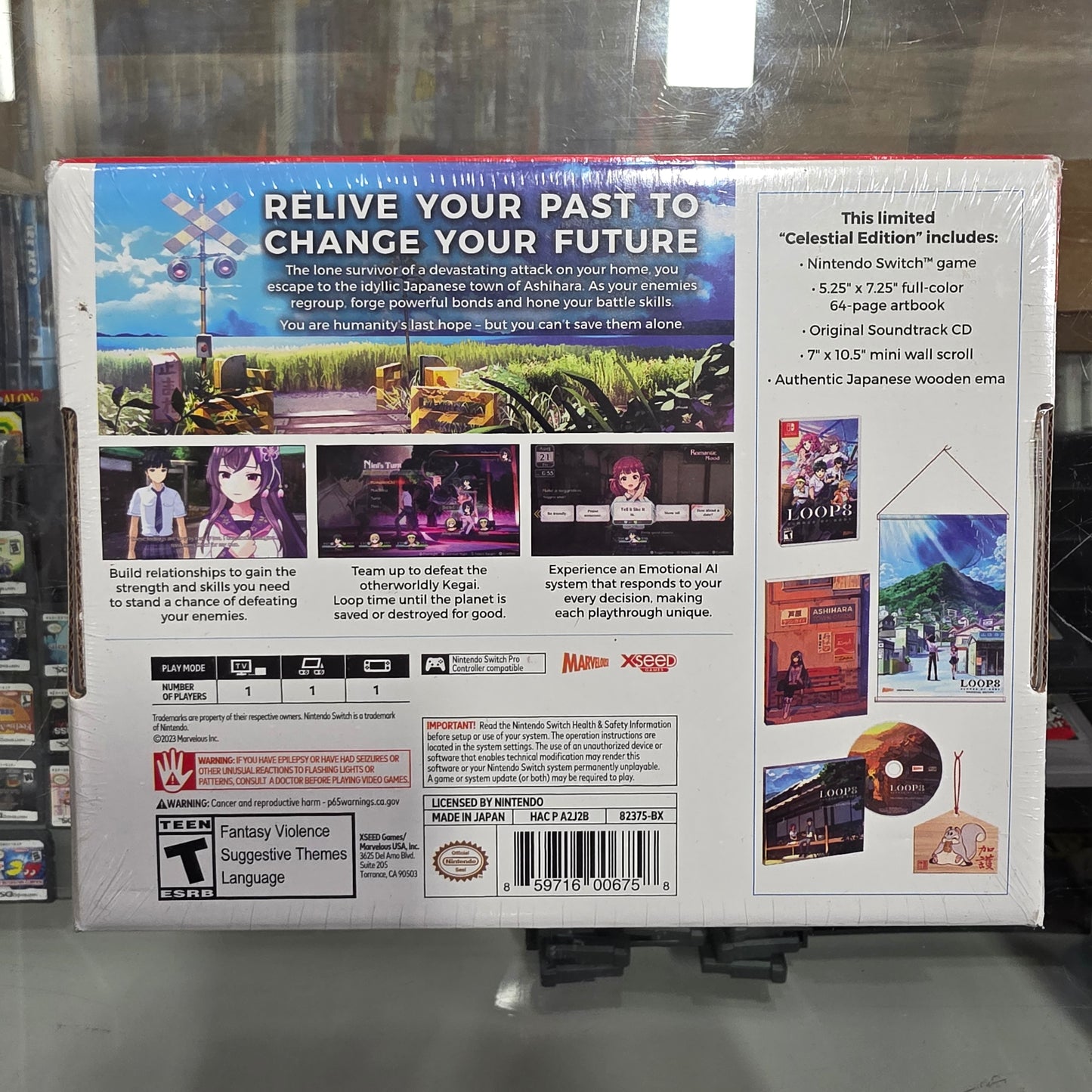 New Sealed Loop 8 Summer Of Gods Celestial Edition Nintendo Switch