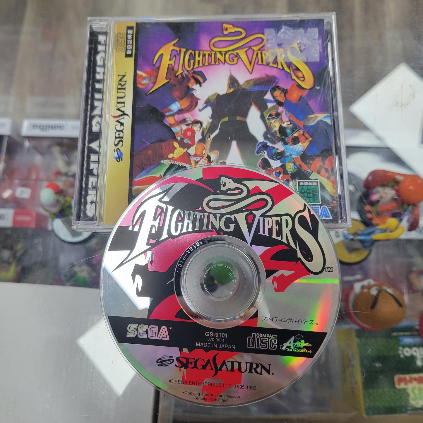 Fighting vipers JP Sega Saturn