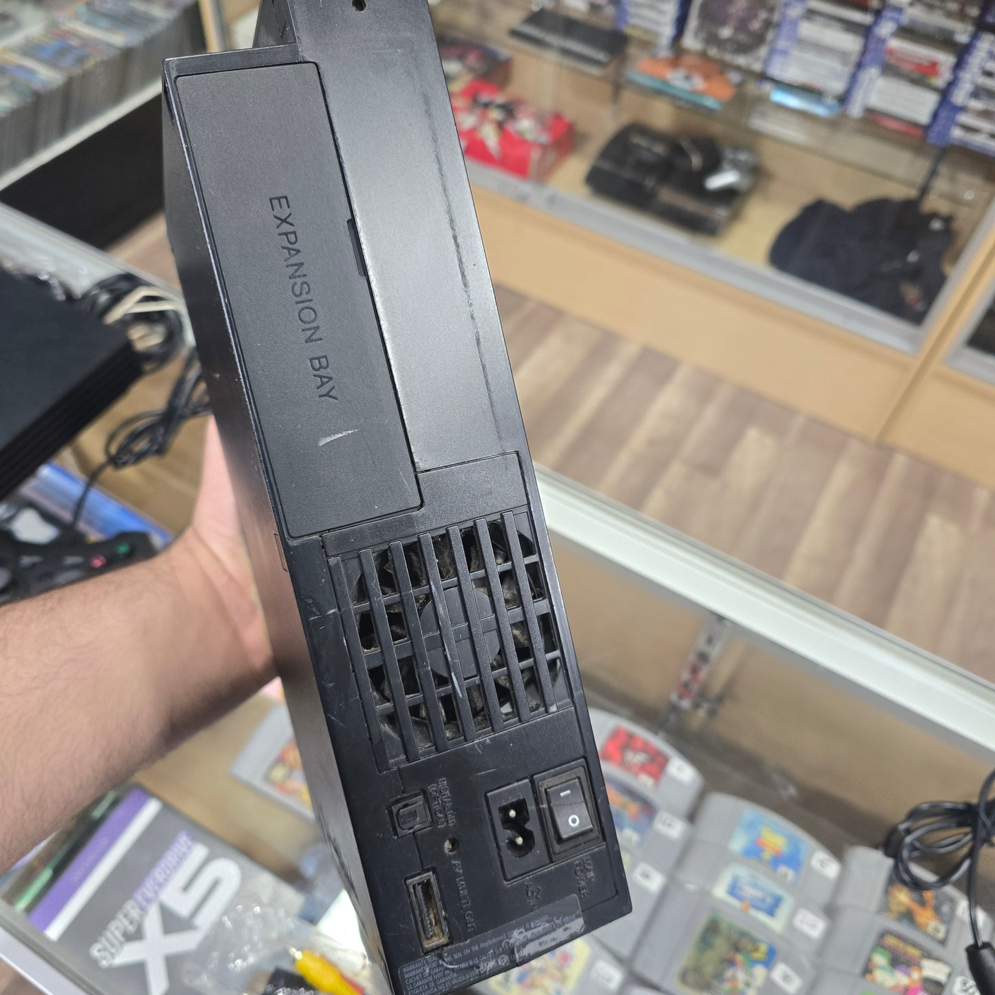 Playstation 2 Original System with One Controller and Wires + Memory Card (Rough Condition)