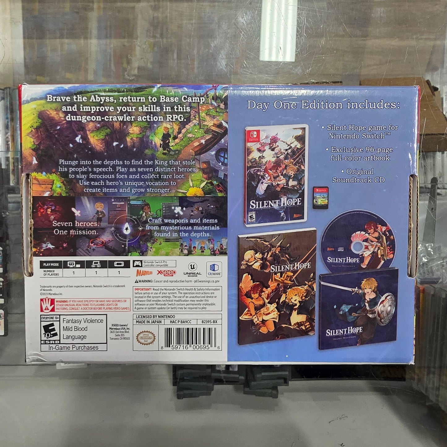 New Sealed Silent Hope Day One Edition Nintendo Switch