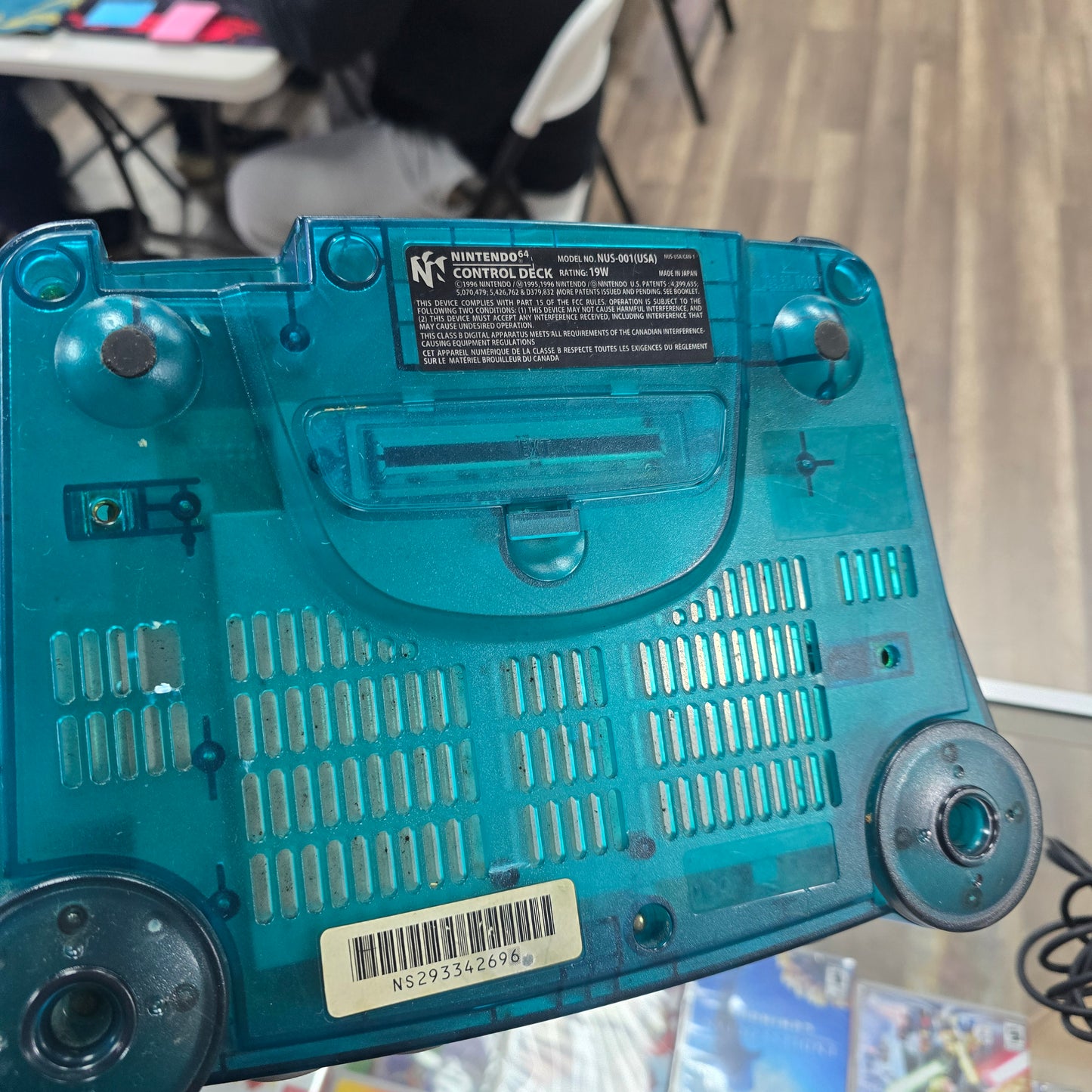 Funtastic Ice Blue Nintendo 64 System