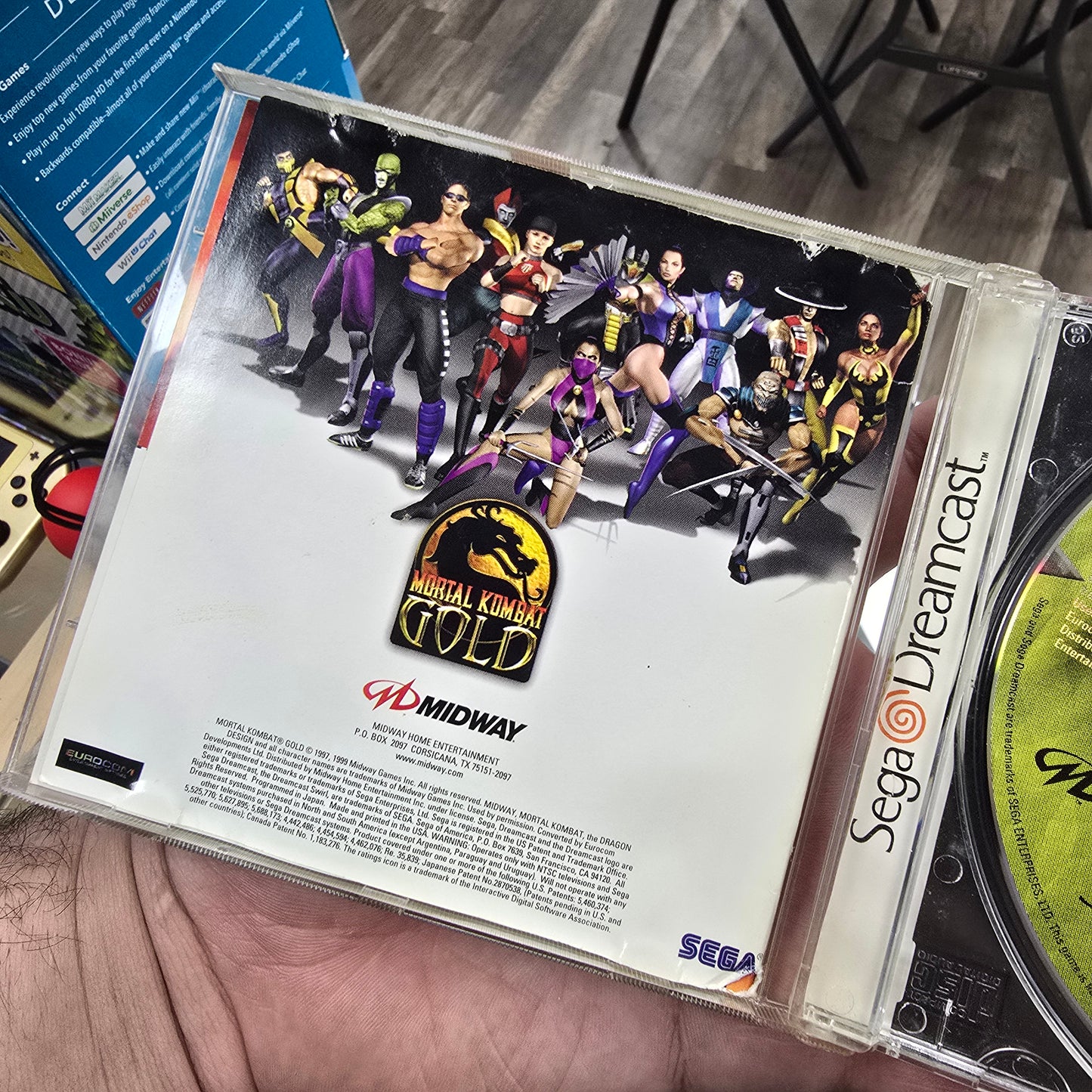 Mortal Kombat Gold Sega Dreamcast