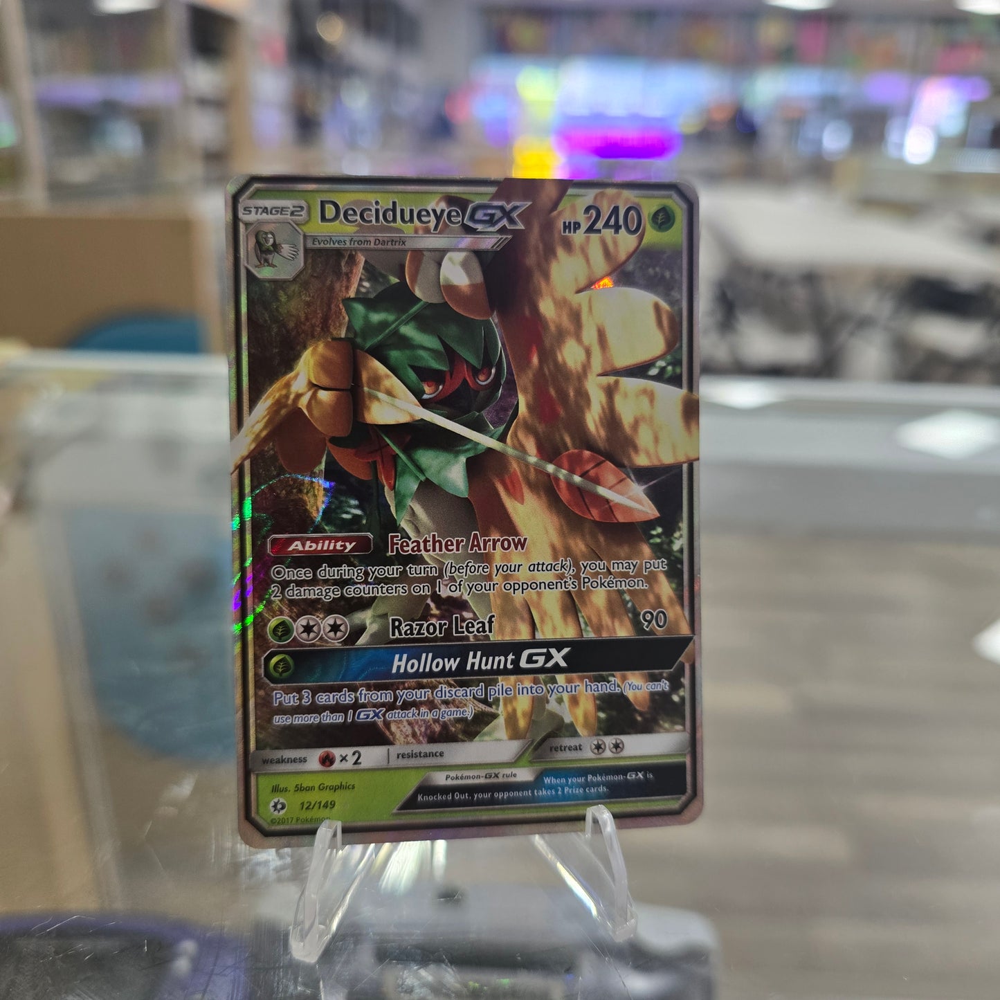 Decidueye GX - SM Base Set (LP)