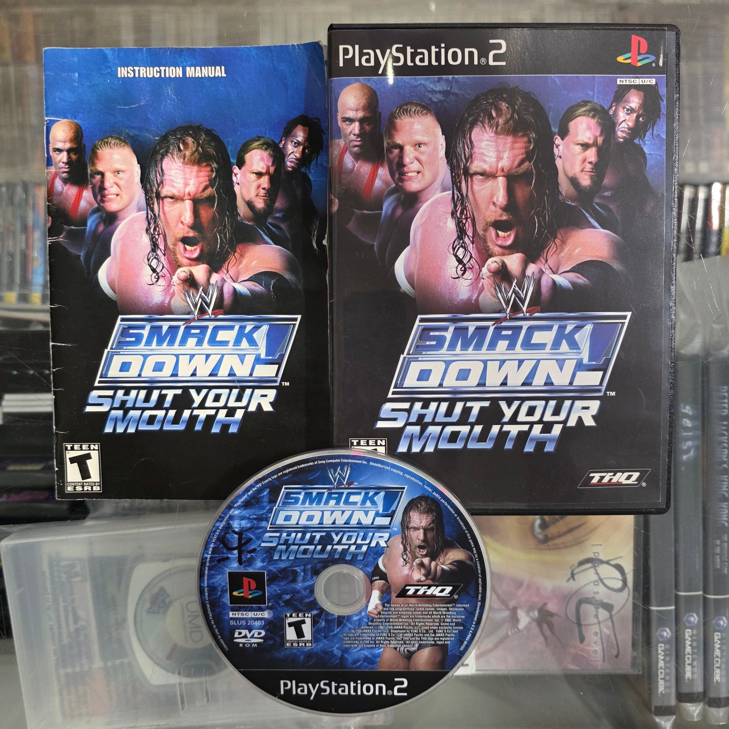 WWE Smackdown Shut Your Mouth Playstation 2