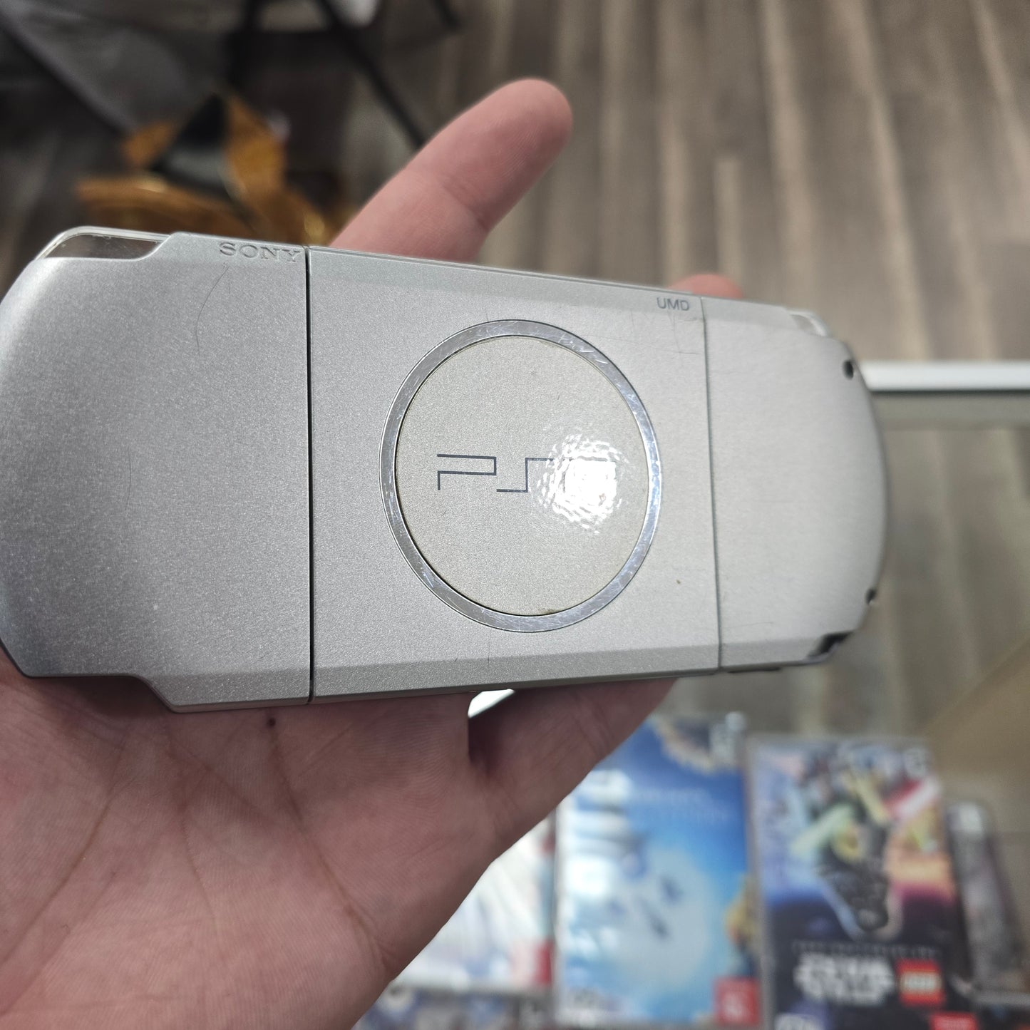 Silver PSP 3000 Handheld System