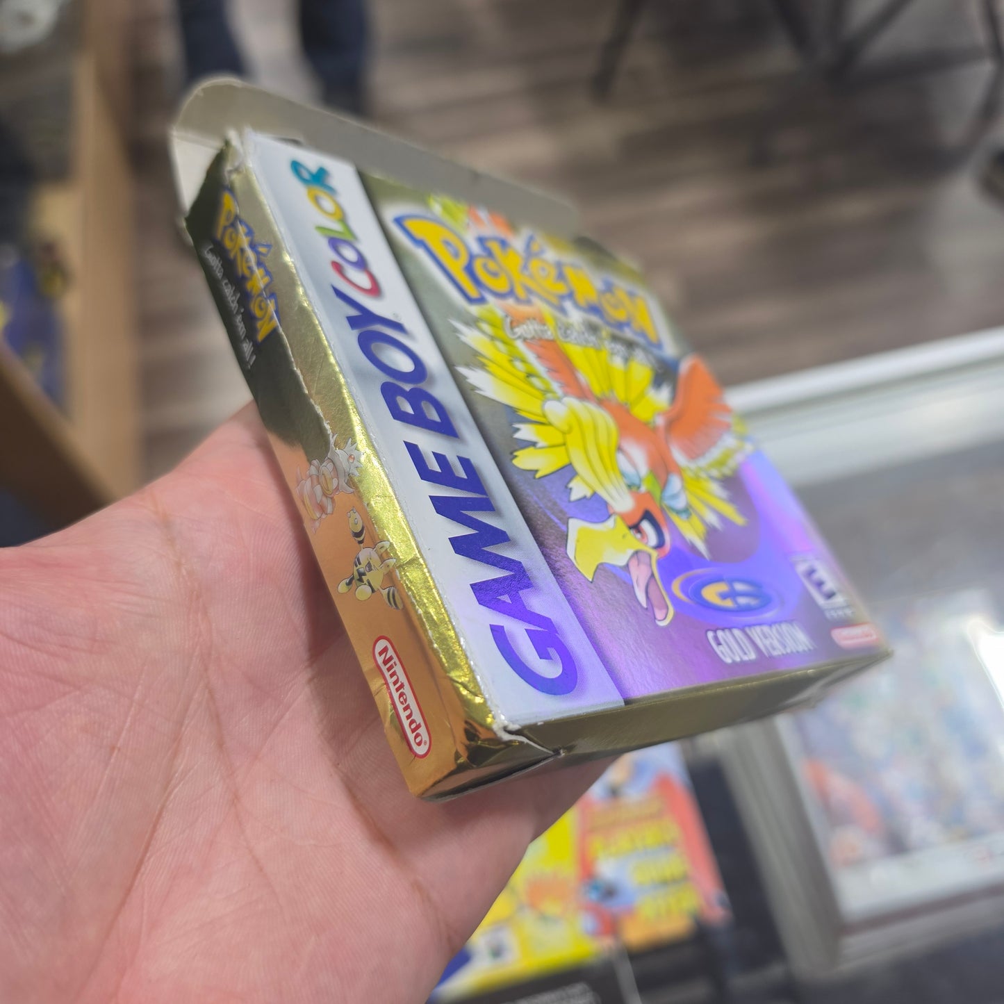Pokemon Gold (Authentic) (New Battery) (Saves) GameBoy Color