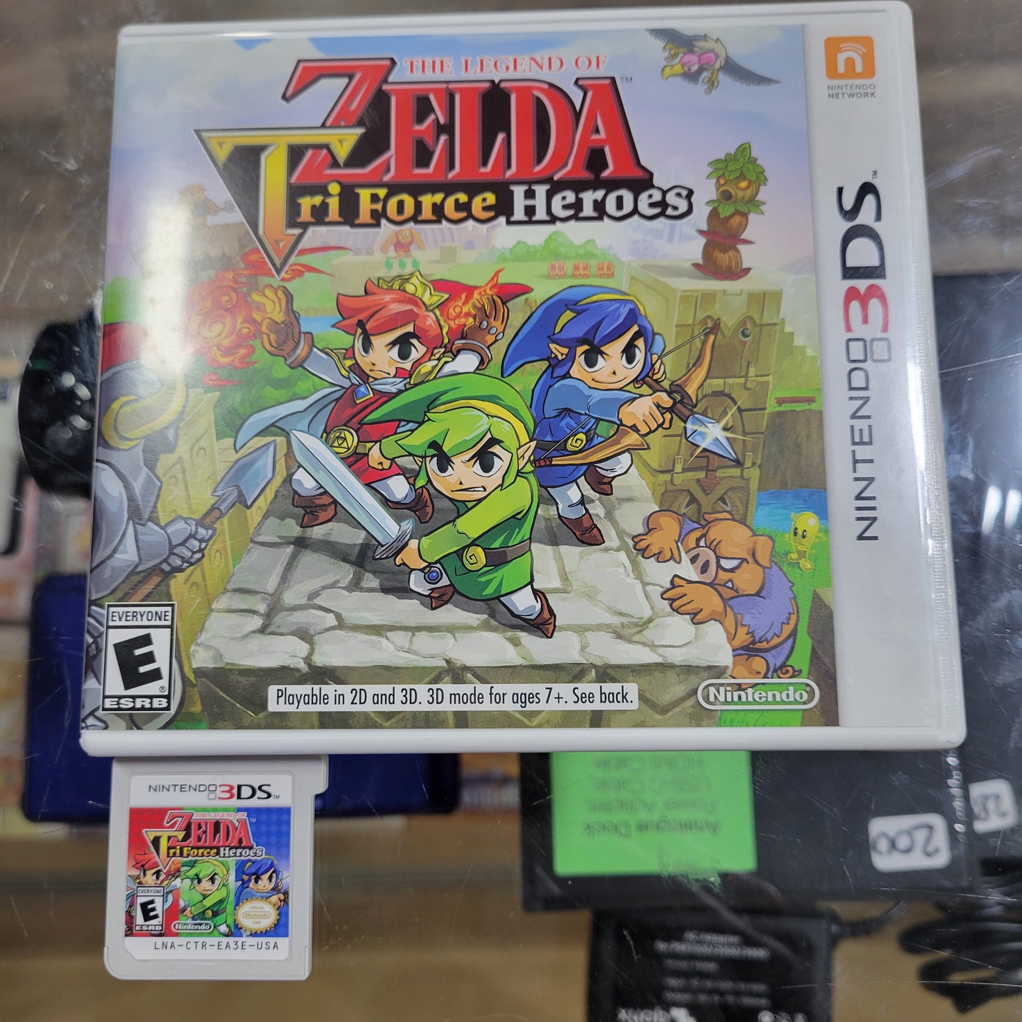 The Legend Of Zelda Tri Force Heroes Nintendo 3DS