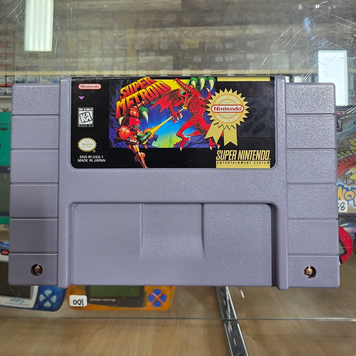 Super Metroid Playsrs Choice SNES