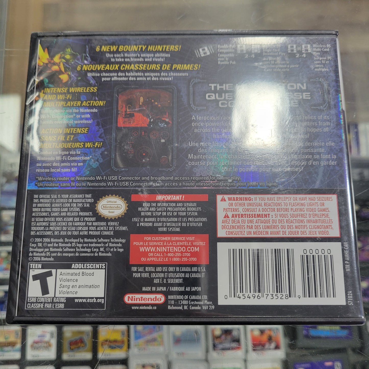 New Sealed Metroid Prime Hunters Nintendo DS