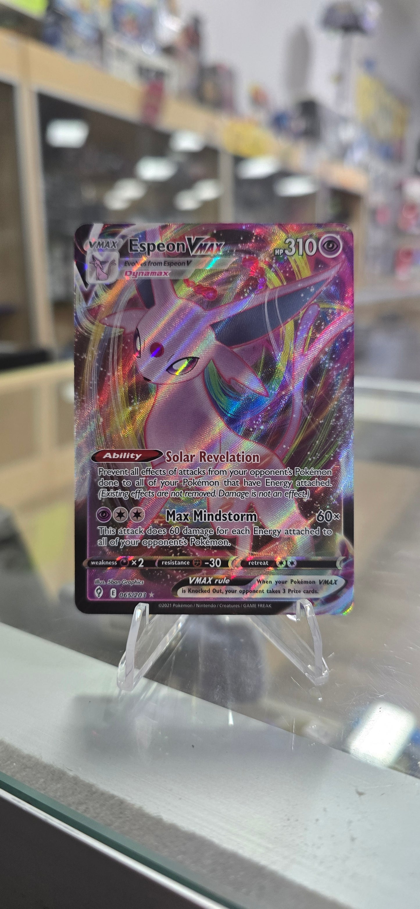 Espeon VMAX - SWSH07: Evolving Skies (NM)