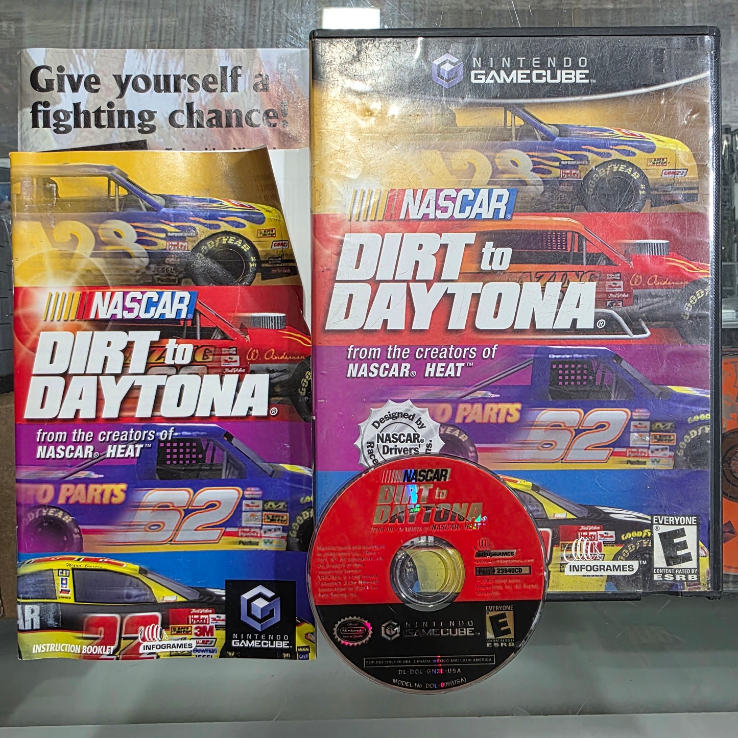 NASCAR Dirt To Daytona Nintendo Gamecube