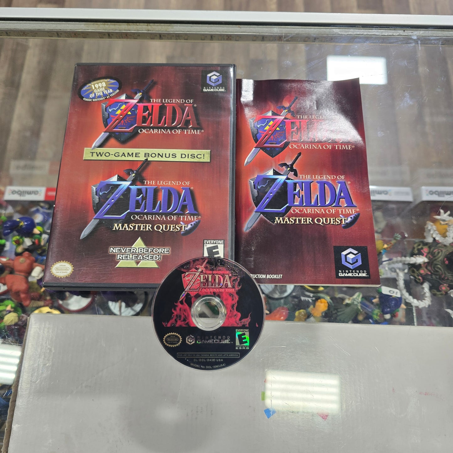 Zelda Ocarina of Time Master Quest Nintendo GameCube