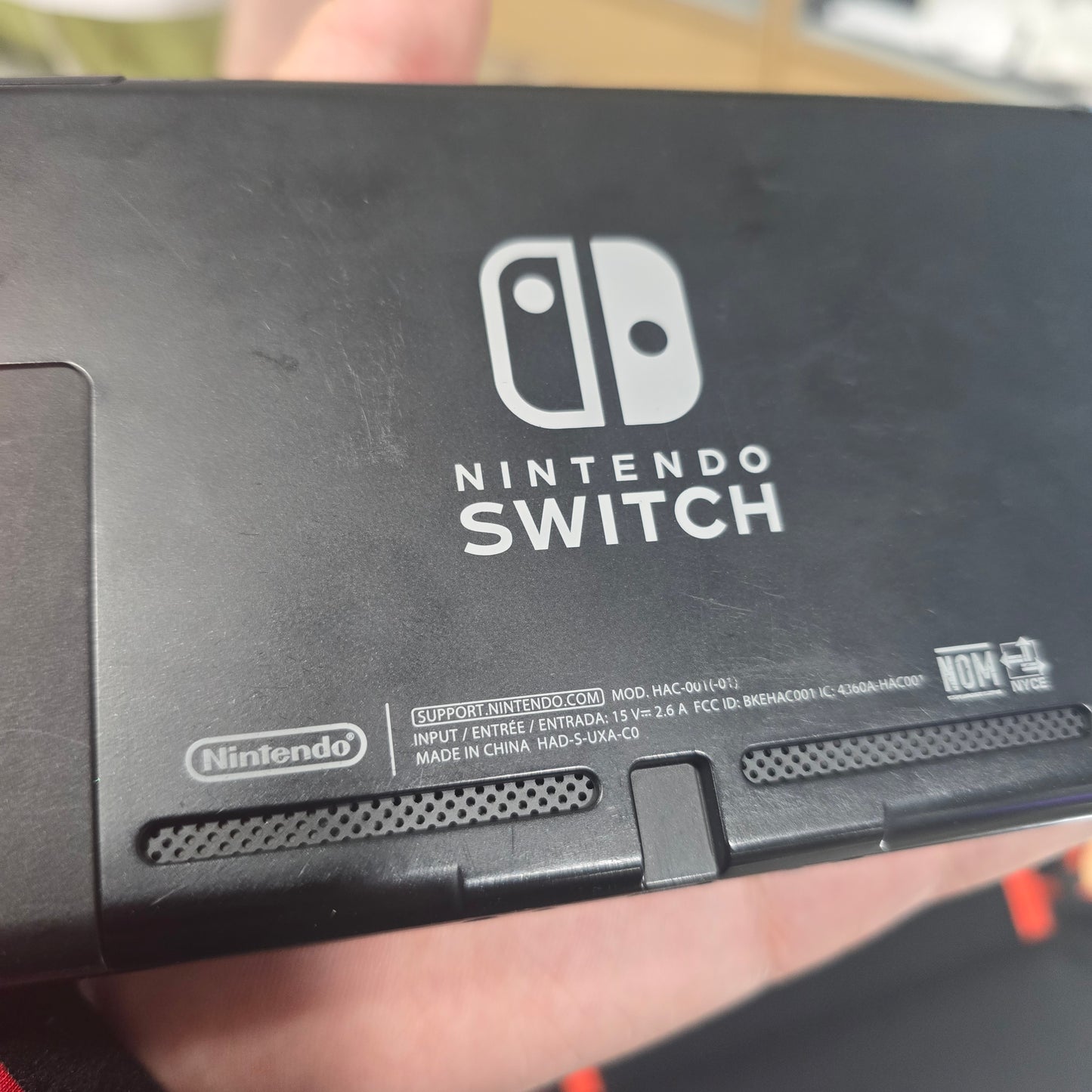 Nintendo Switch Handheld System with Charger (No Dock) Model HAC-001 (-01)