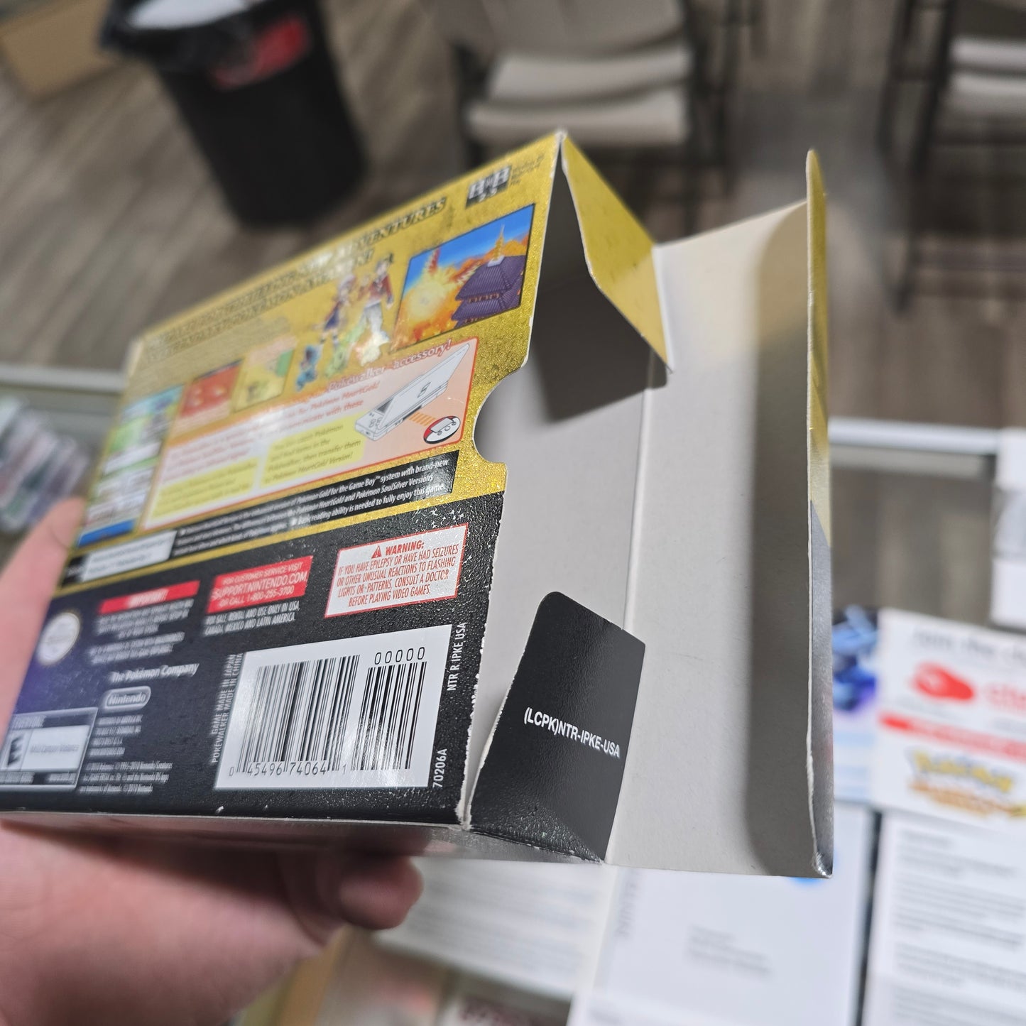 Pokémon HeartGold Box with Pokewalker CIB (Authentic) Nintendo DS