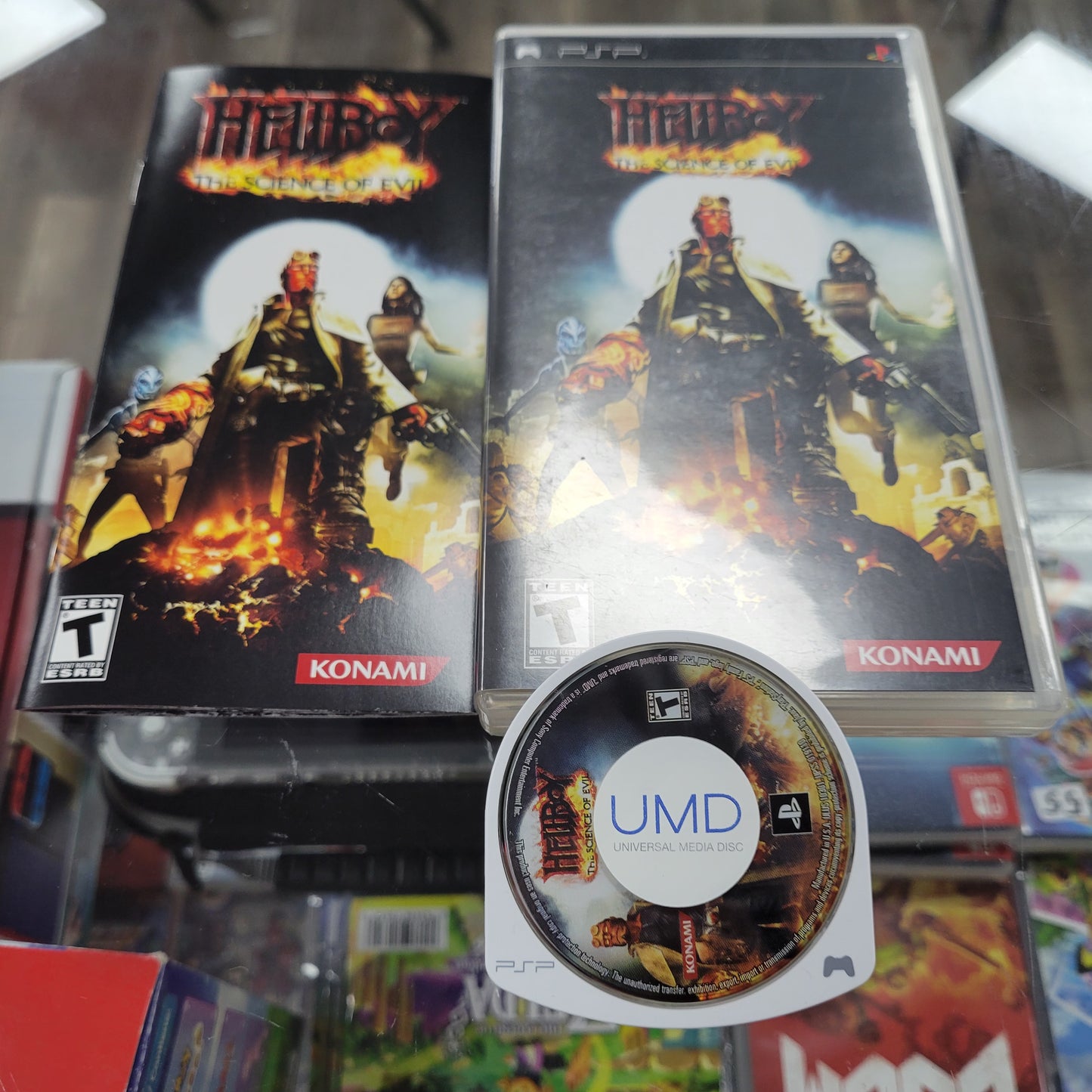 Hell Boy The Science of Evil PSP UMD VIDEO