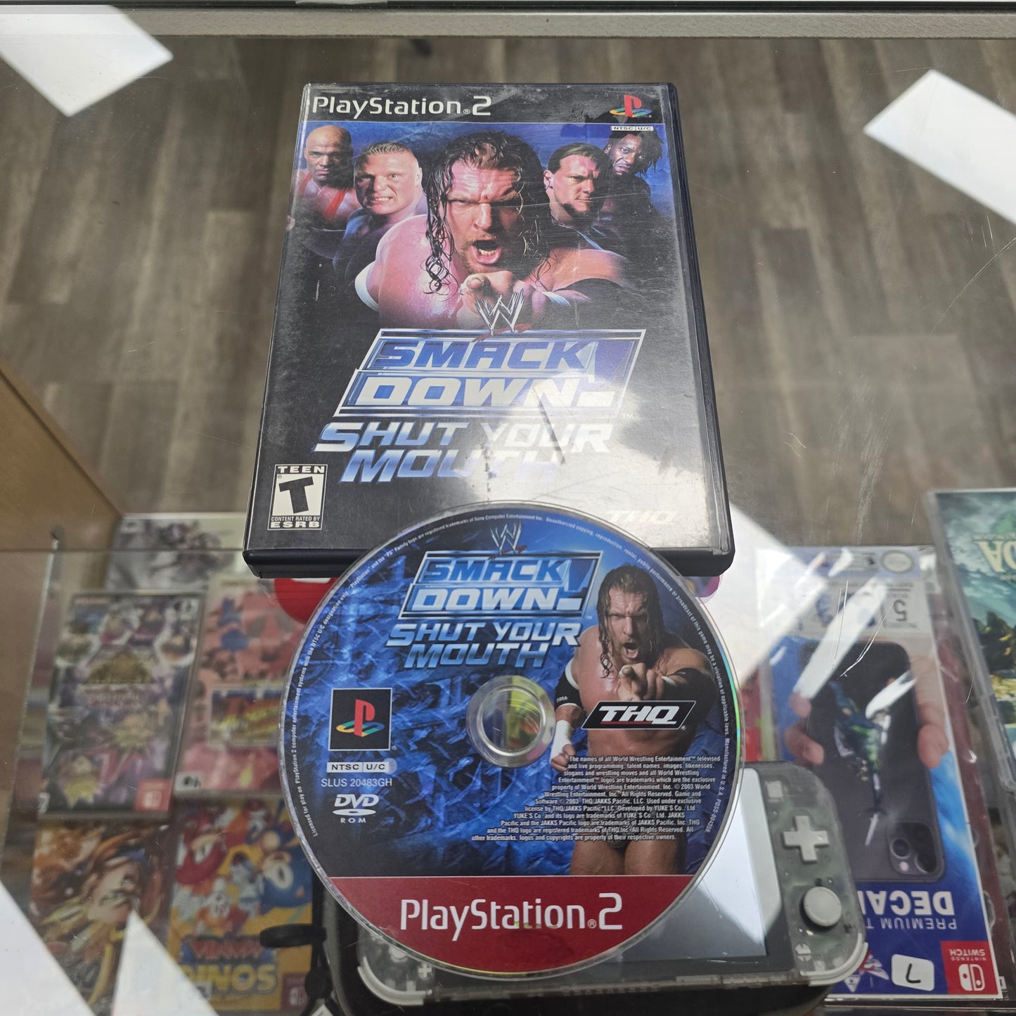 WWE Smackdown Shut Your Mouth Playstation 2