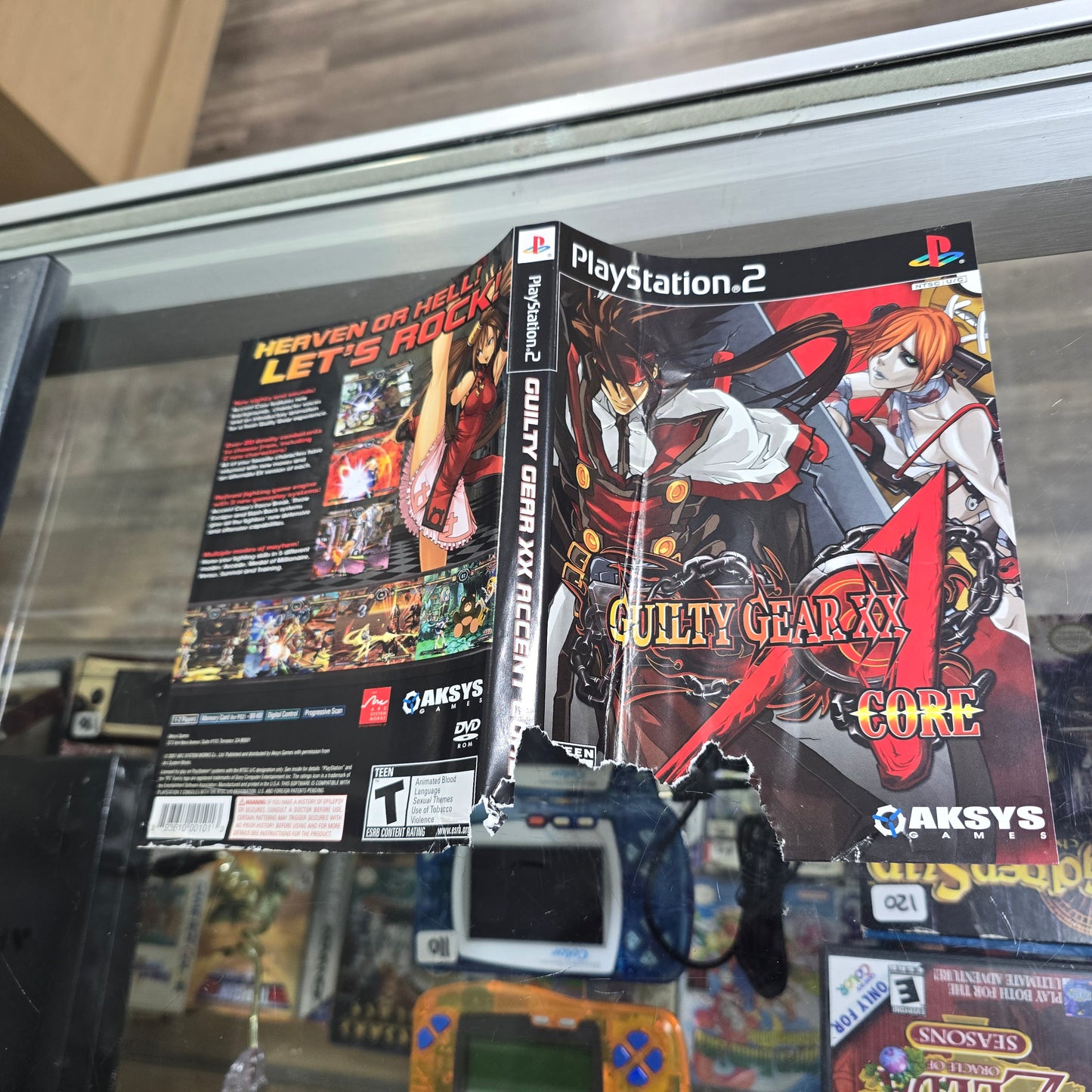 Guilty Gear XX Accent Core (Cover Art Ripped) Playstation 2