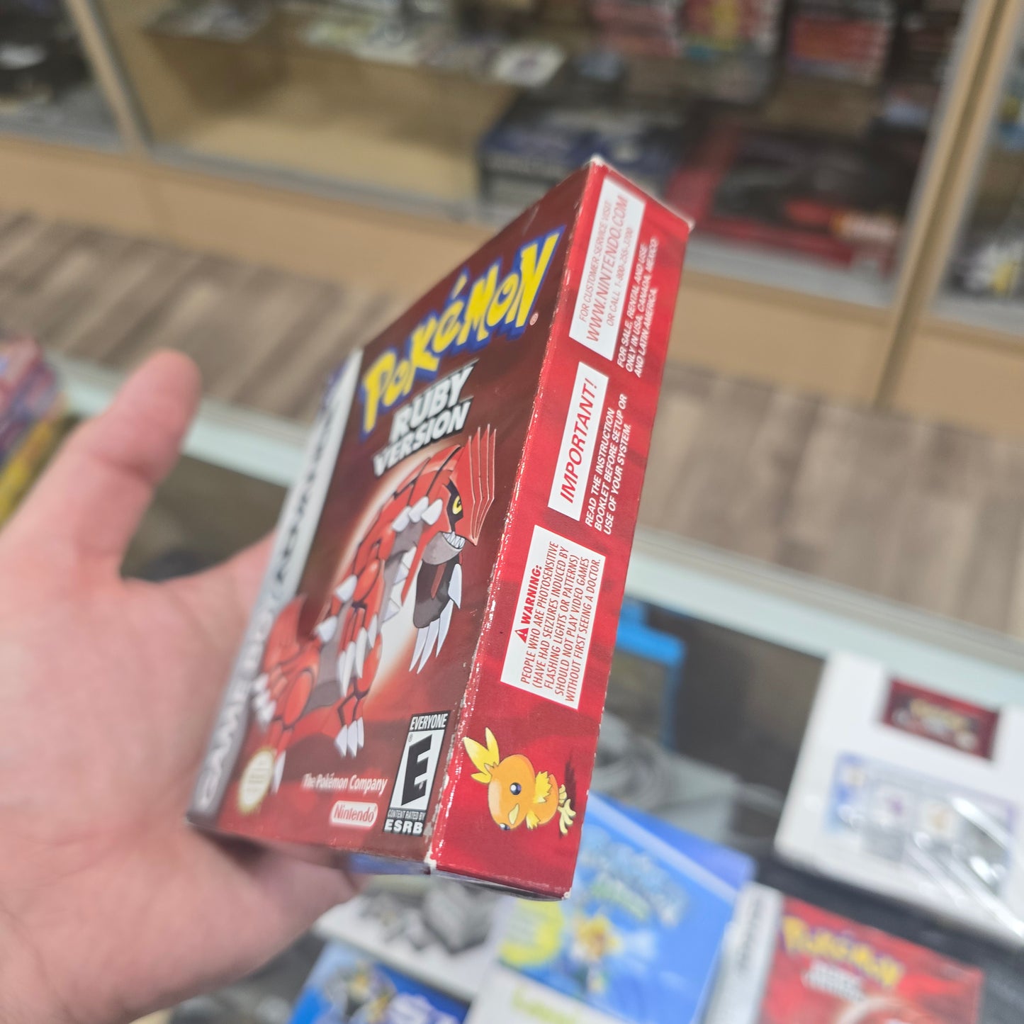 Pokémon Ruby (Authentic) (Good Condition) (CIB) Nintendo Gameboy Advance