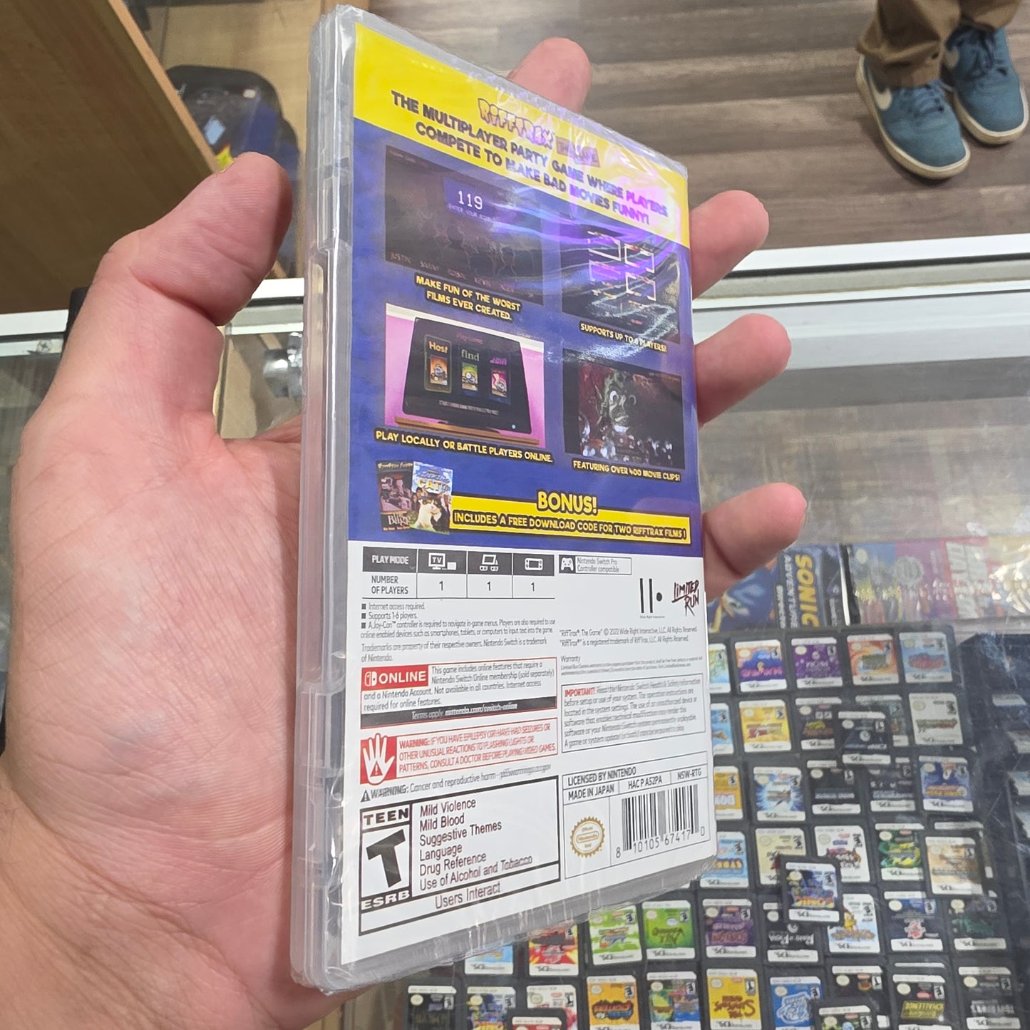 Rifftrax: The Game Nintendo Switch (UNOPENED)