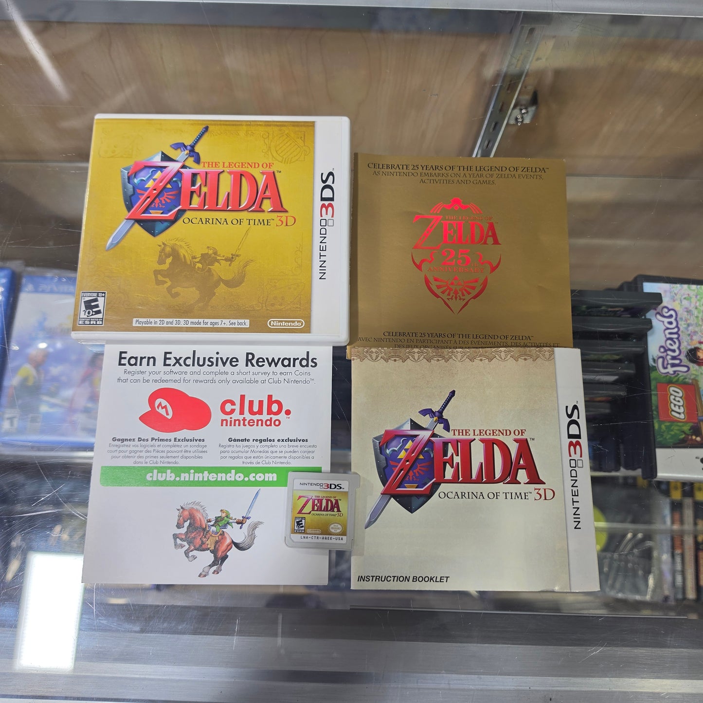 Legend of Zelda Ocarina of Time 3D Nintendo 3DS
