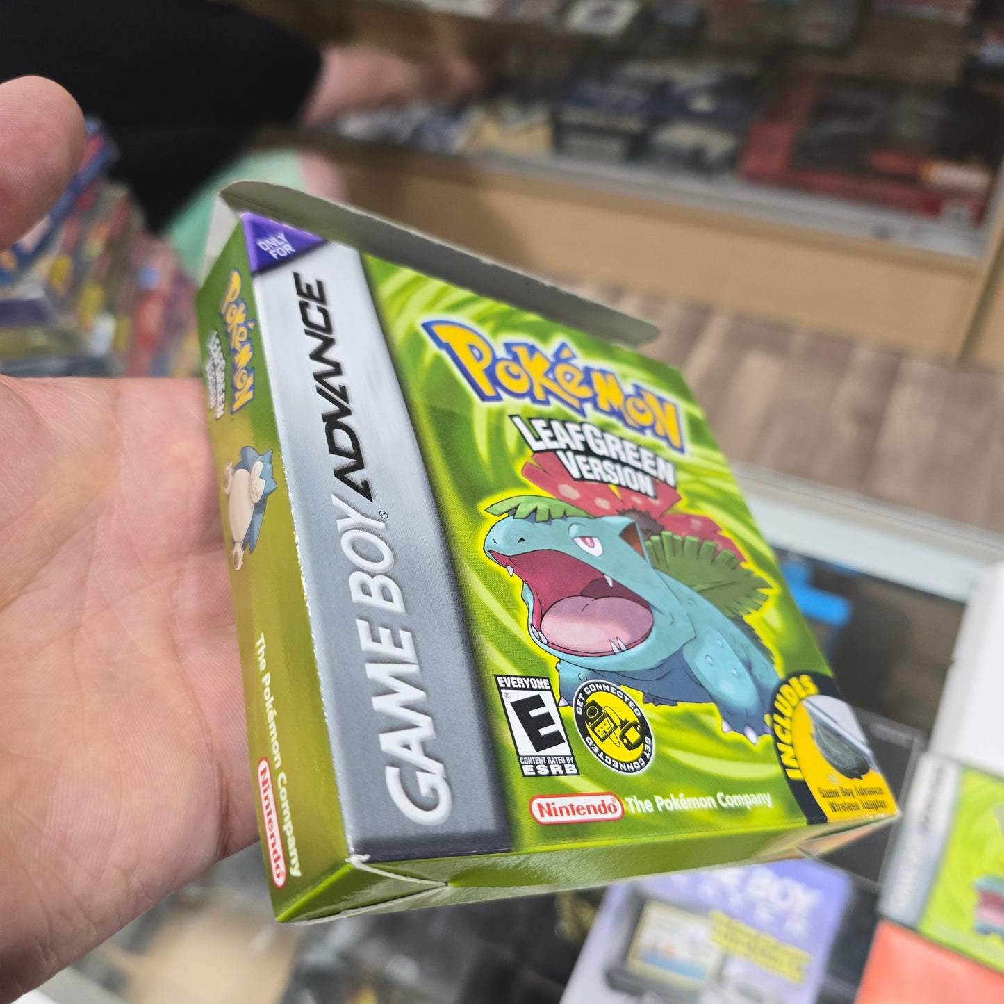 Pokémon LeafGreen (Authentic) (Good Condition) (CIB) Nintendo Gameboy Advance