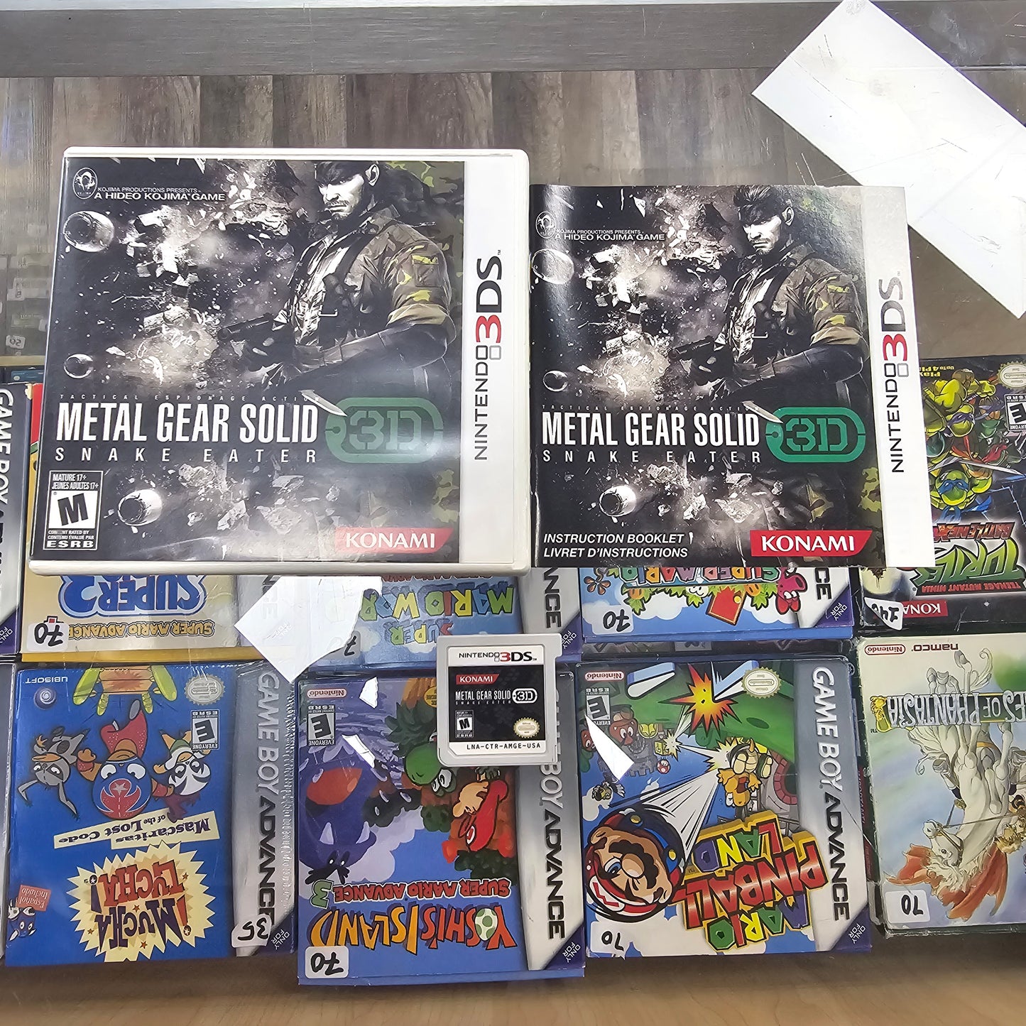 Metal Gear Solid 3D Snake Eater 3D Nintendo 3DS
