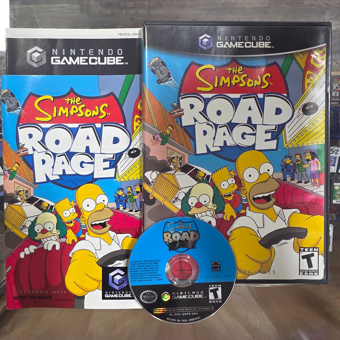 The Simpsons Road Rage Nintendo Gamecube
