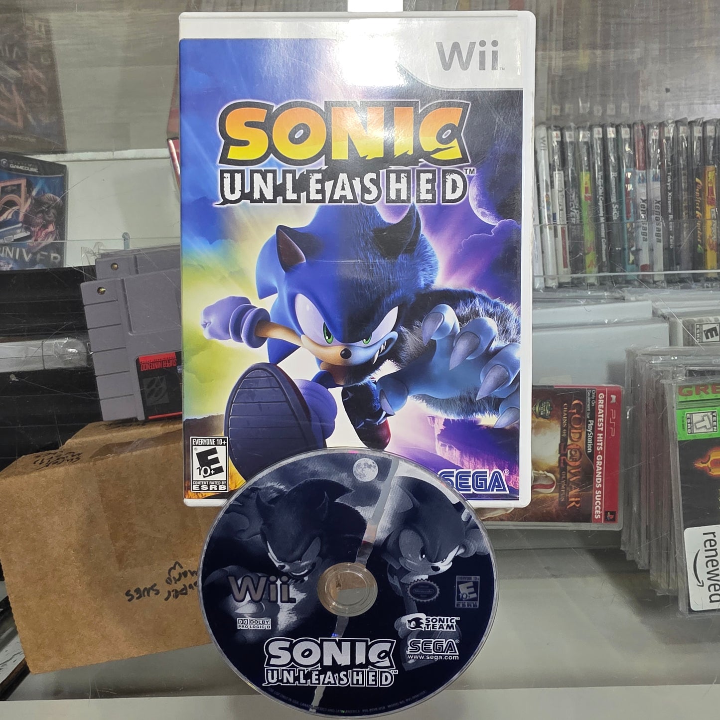 Sonic Unleashed Nintendo Wii