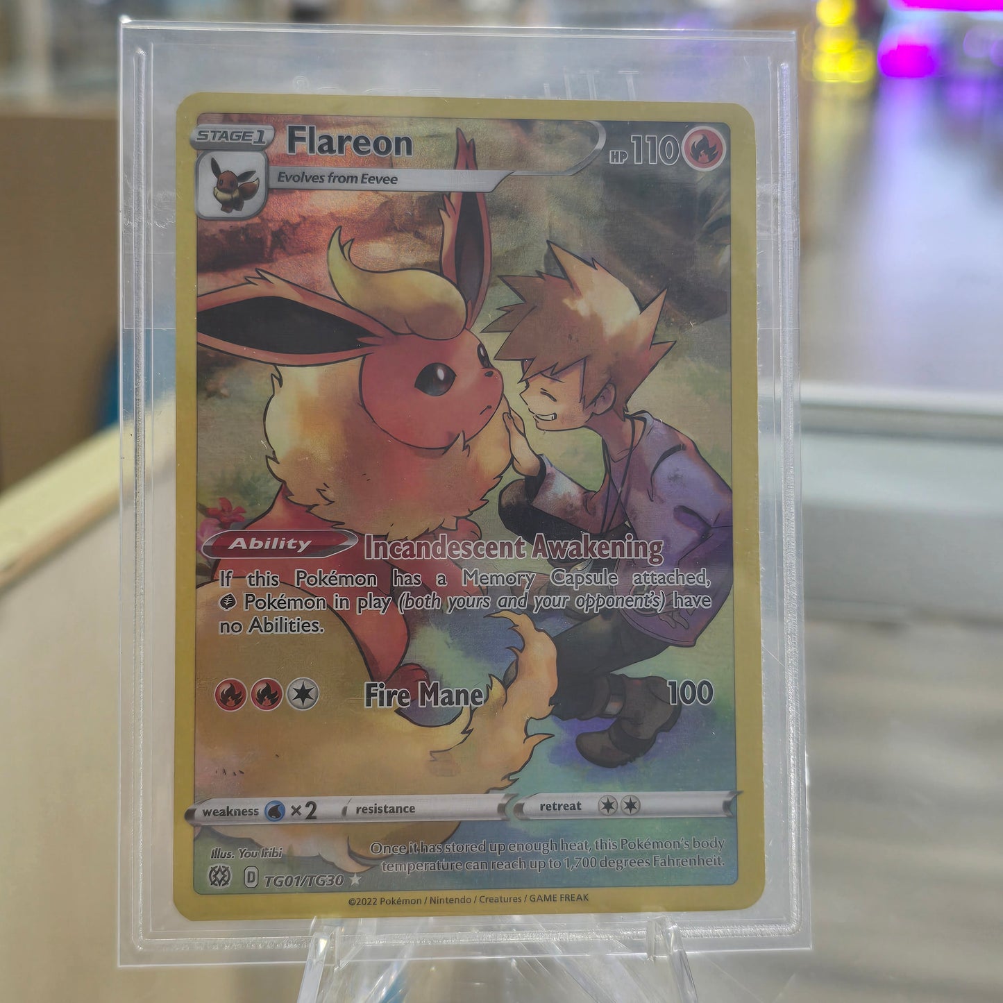 Flareon - SWSH09: Brilliant Stars Trainer Gallery (NM)