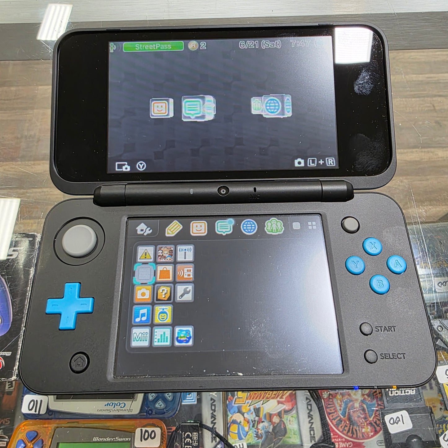 New Blue Nintendo 2DS XL System