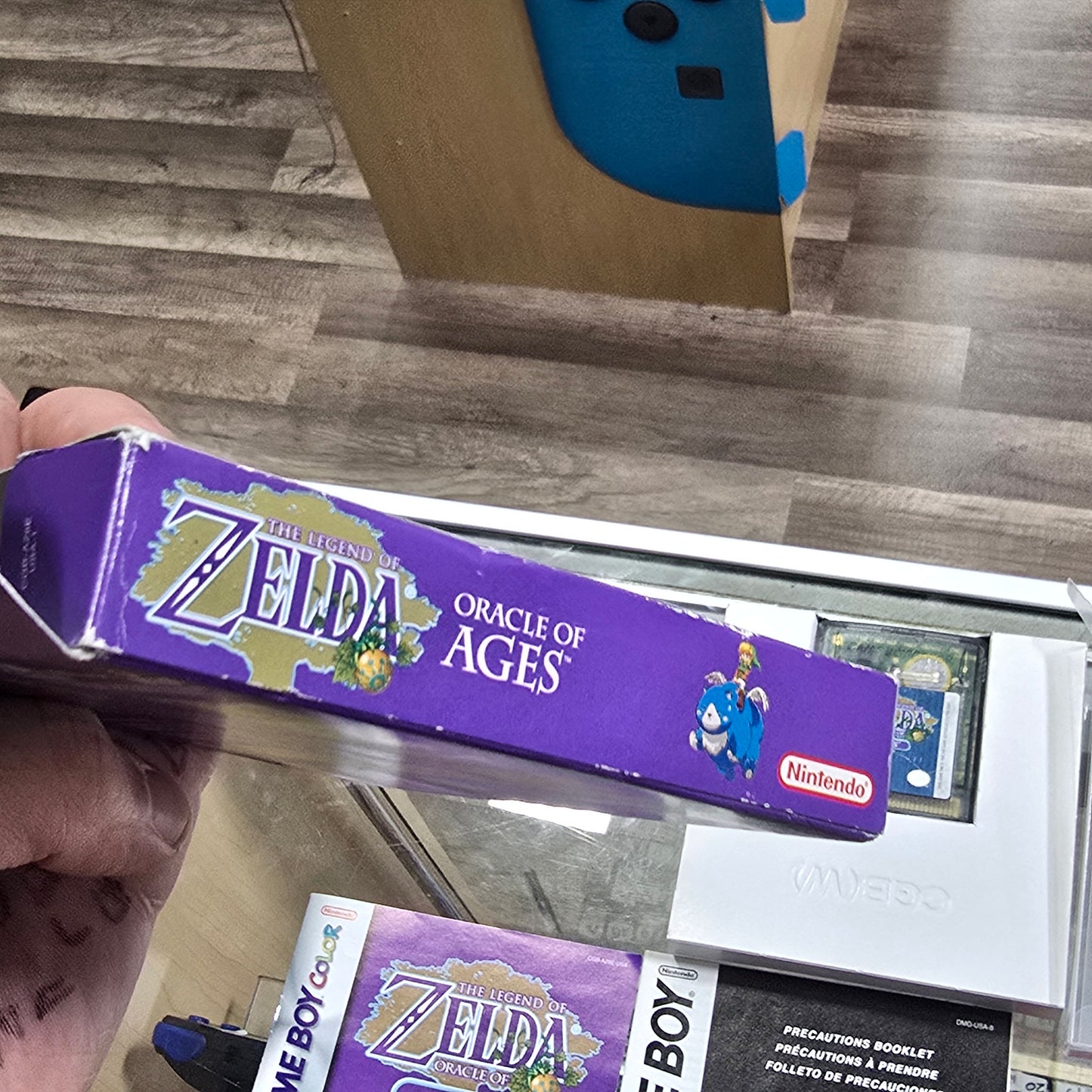 Zelda Oracle of Ages CIB Nintendo Gameboy Color
