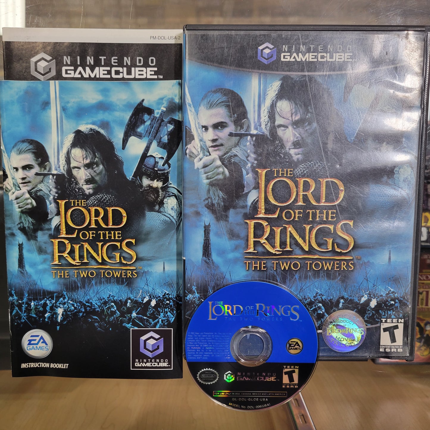 The Lord Of The Rings The Two Towers Nintendo Gamecube